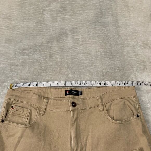 Southpole Mens Skinny Khaki Jeans Size‎ 36x30 Pants Stretch - Picture 5 of 7
